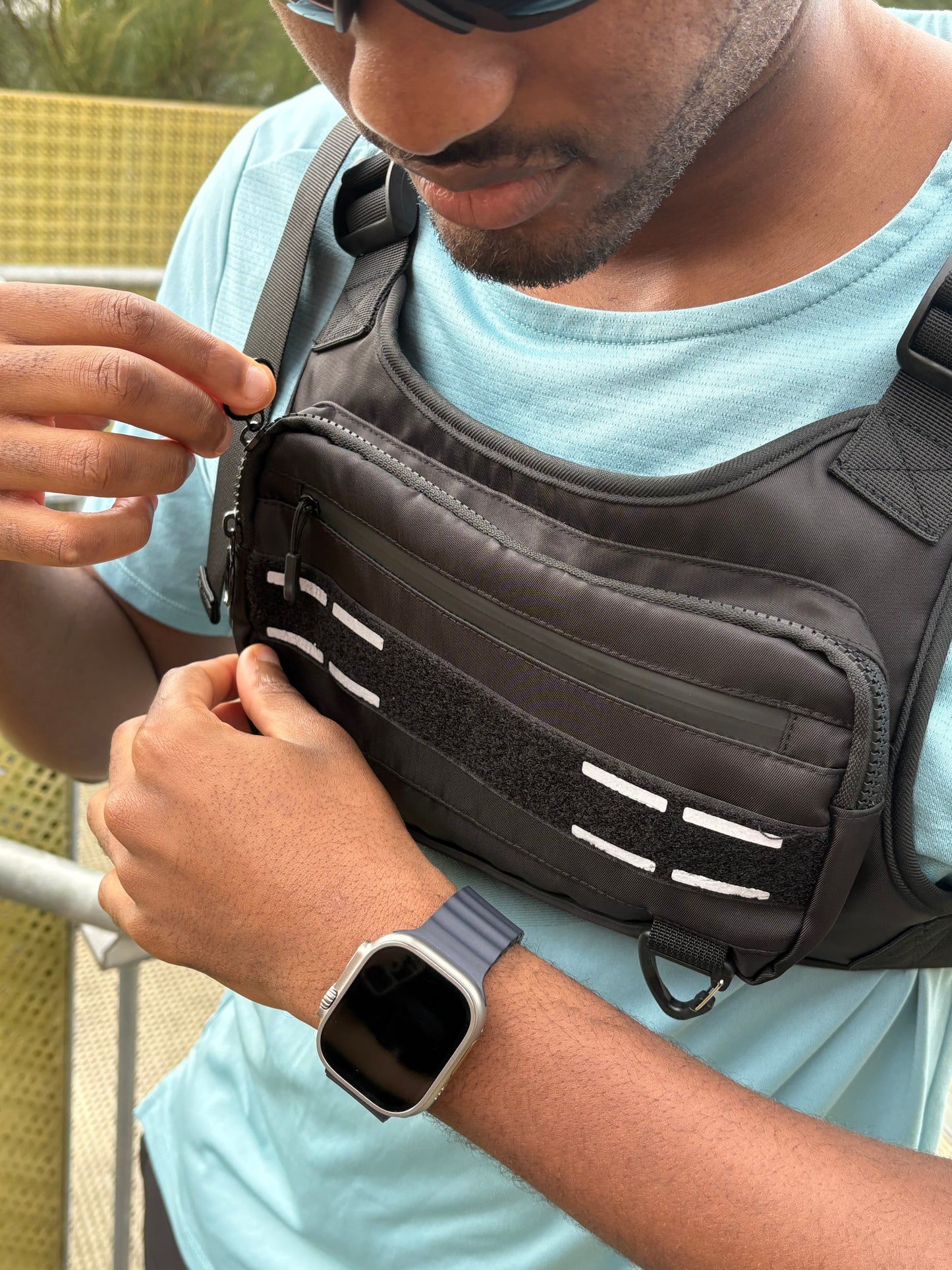 Run Hands Free With Secure Front Storage - SprintSphere™ CoreChest Running Pack