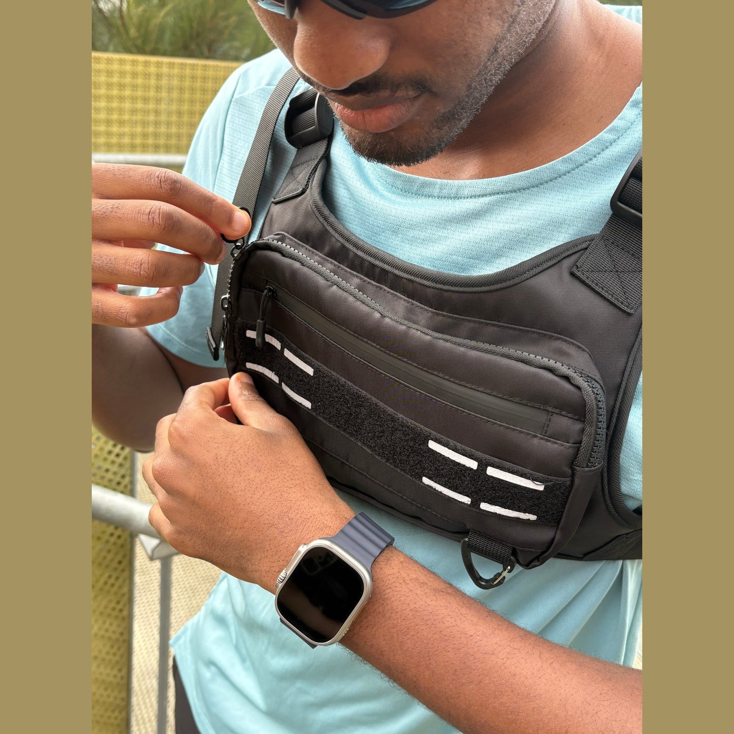 CoreChest Running Pack - Front Mounted Access for Maximum Storage