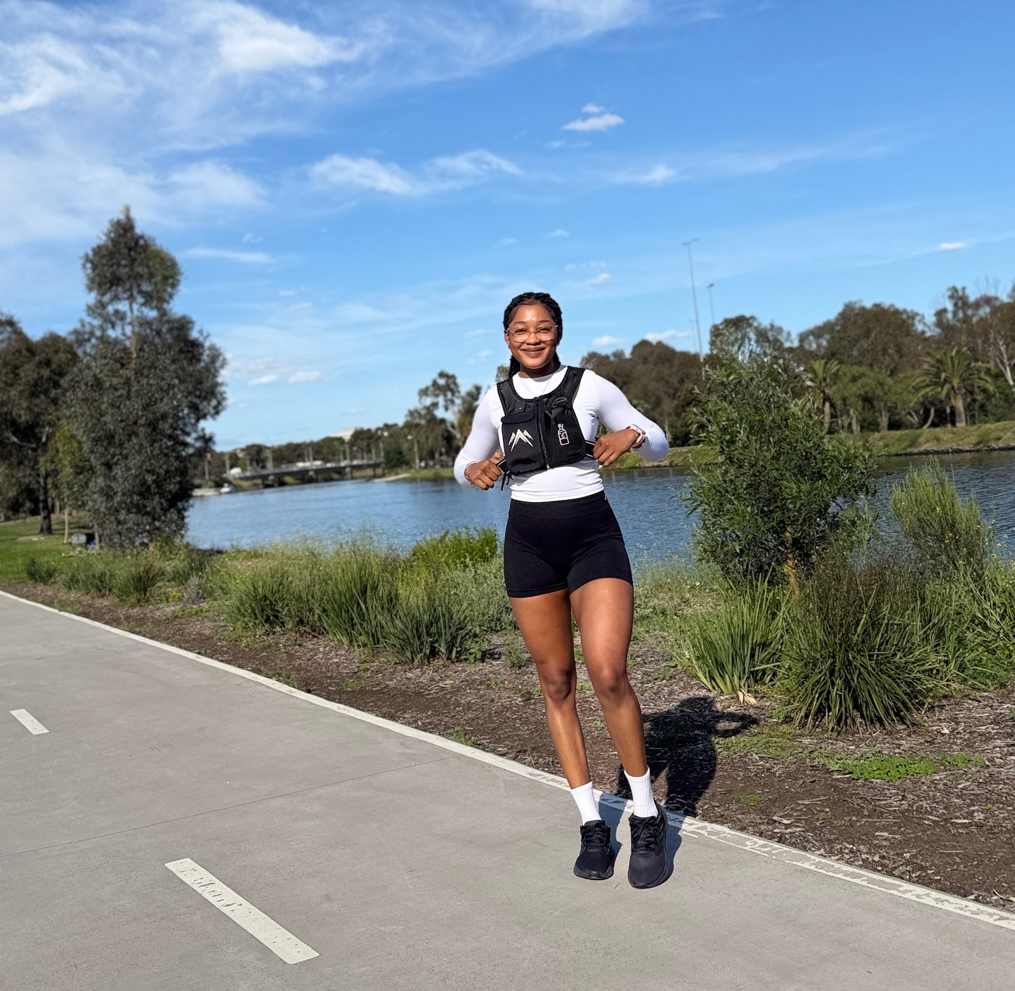 CarryLite Running Vest - Zero Bounce Storage For Your Phone & Hydration