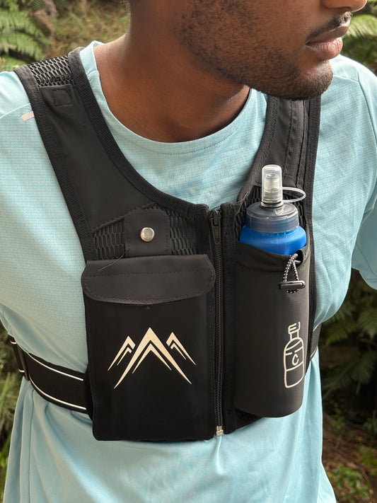 Bounce Free Storage for Your Phone, Hydration & Fuel - SprintSphere™ CarryLite Running Vest